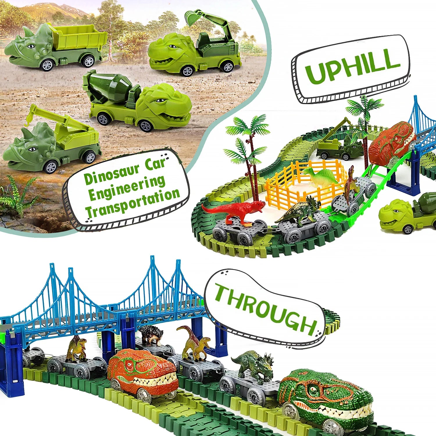 DinoTrack Adventure Playset for Creative Kids ATHLEXES