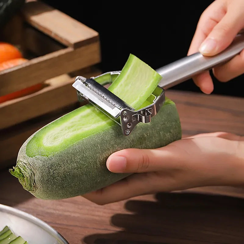 4in1 Stainless Steel Kitchen Peeler & Grater Tool ATHLEXES