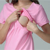 NurtureNest Stylish Nursing T-Shirt for Moms ATHLEXES