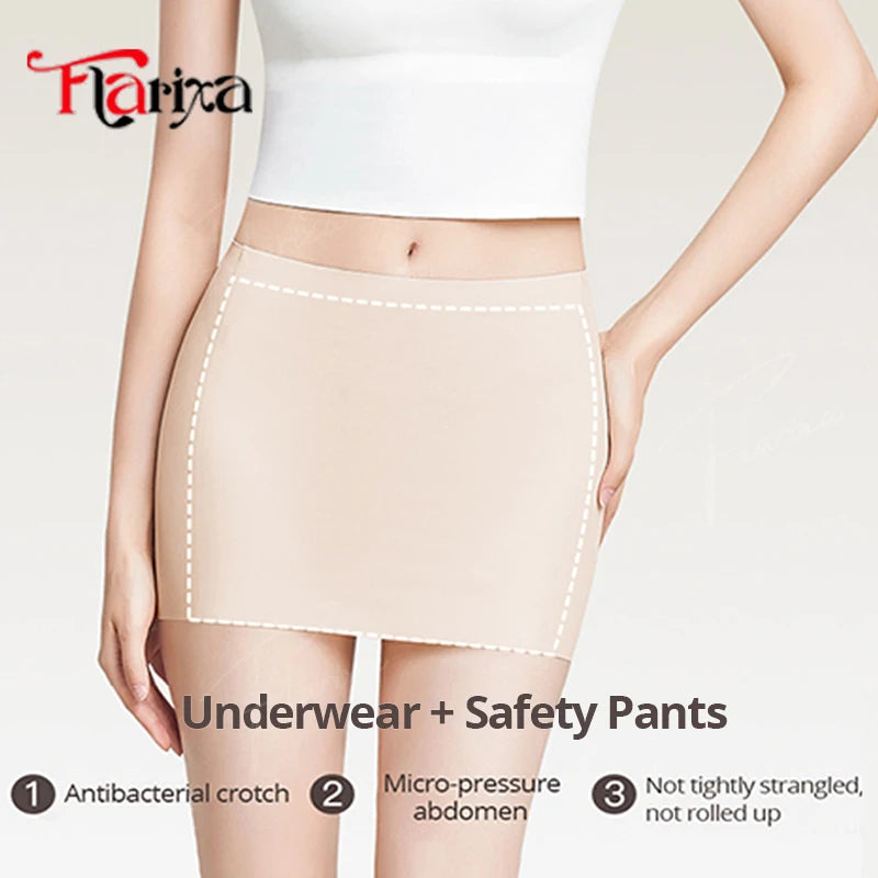 Flarixa Invisible Safety Shorts for Women ATHLEXES
