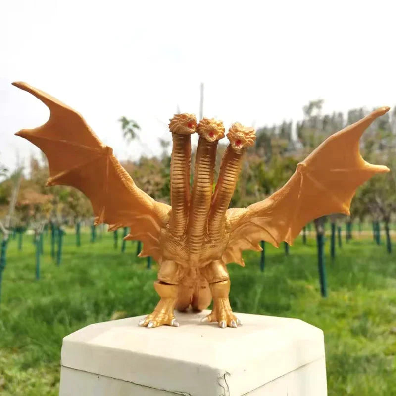 King Ghidorah vs Keizer Ghidorah Action Figure Model ATHLEXES