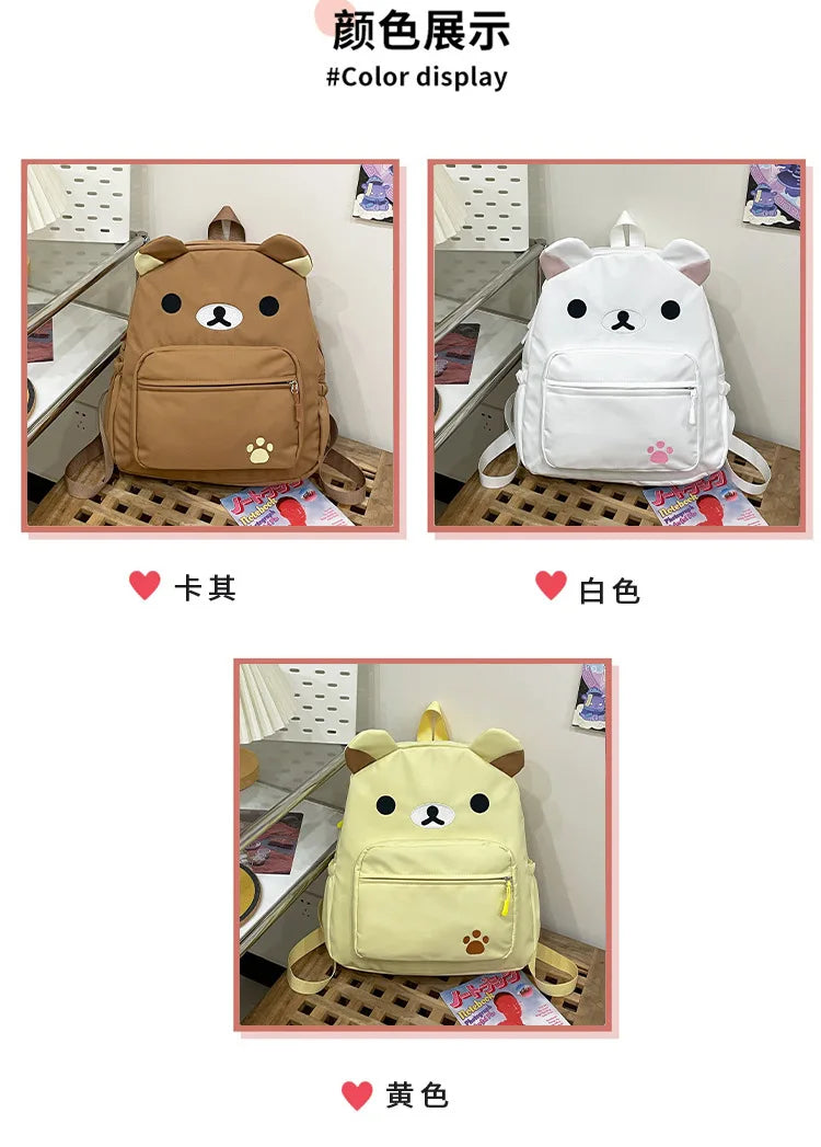 Rilakkuma Anime Bear Backpack for All Ages ATHLEXES