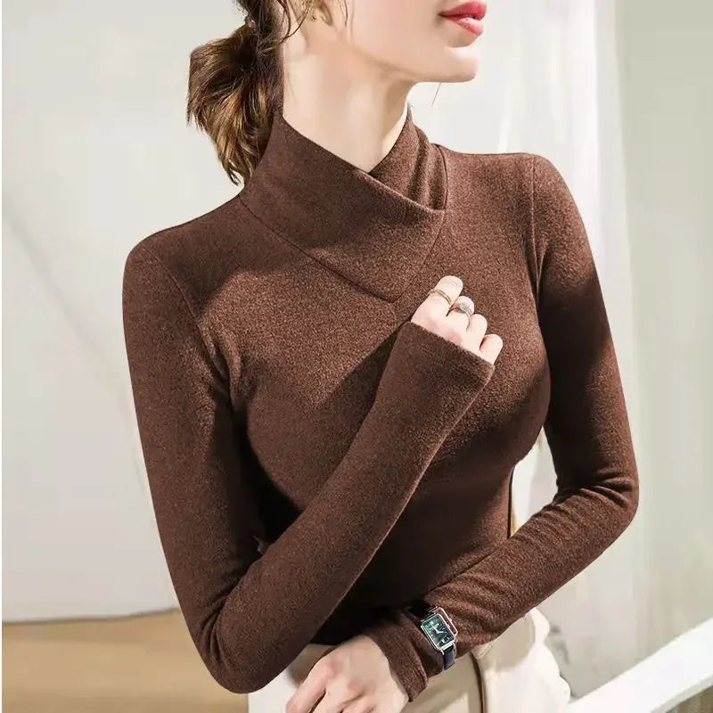 CozyChic Women’s High Waist Corduroy Plush Casual Pants ATHLEXES