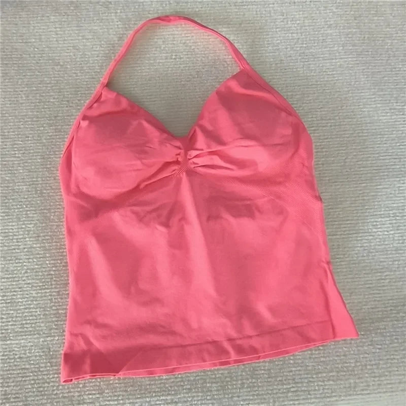 SleekFit V Neck Longline Gym Tank Top ATHLEXES
