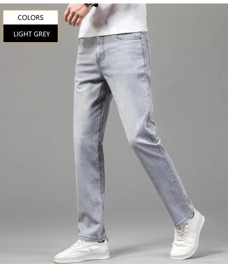SummerFit Men's Stretch Denim Trousers ATHLEXES