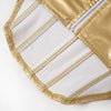 Goddess Glam Metallic Corset Top ATHLEXES