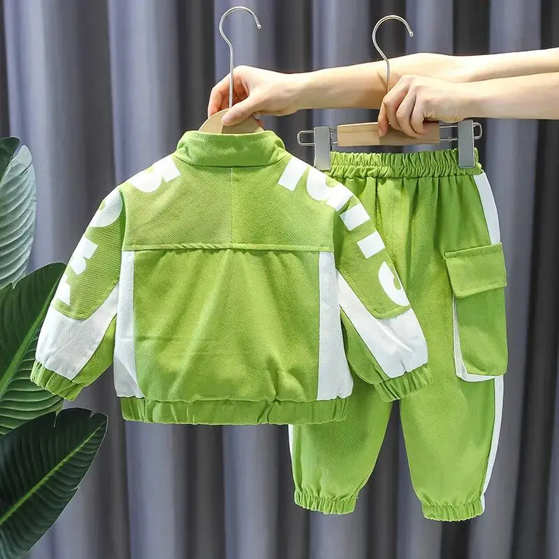 Trendy Denim Set for Boys: Spring & Autumn Style ATHLEXES