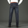 Classic Blue Black Stretch Denim Jeans for Men ATHLEXES