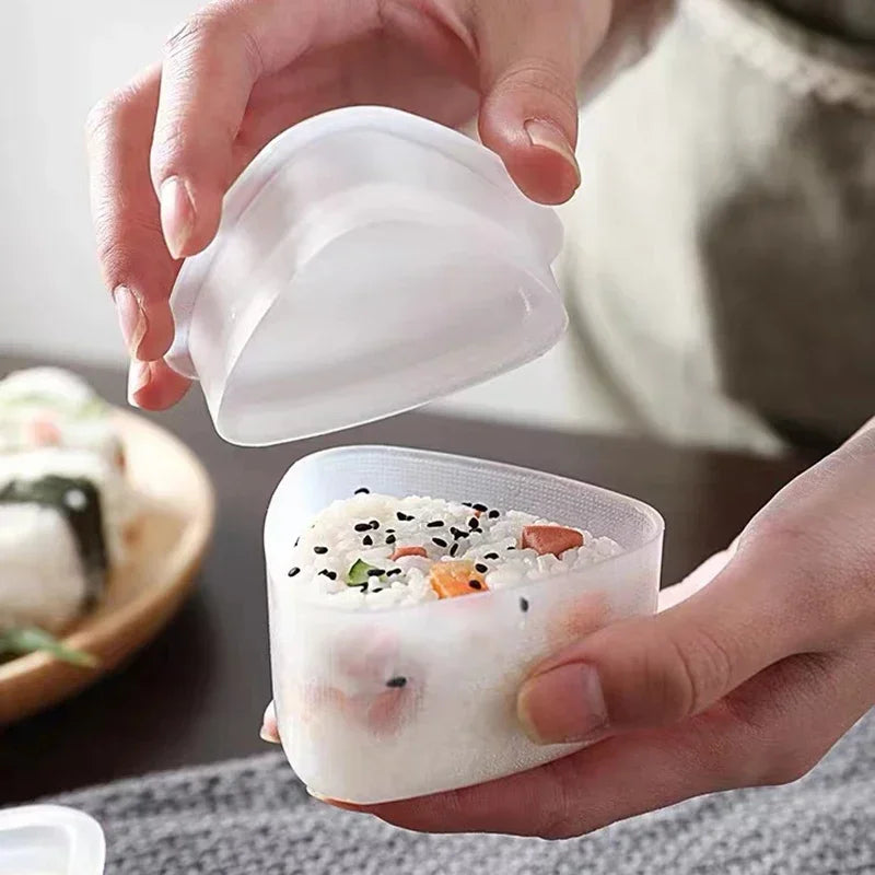 SushiCraft Triangle Mould Set for Onigiri Delights ATHLEXES
