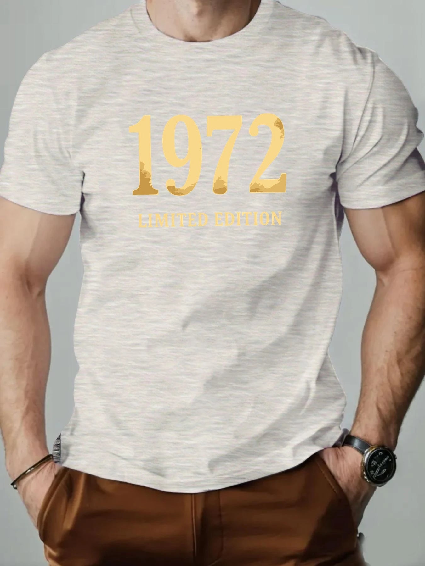 Classic 1972 Cotton Summer T-Shirt for Men ATHLEXES