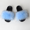 Luxury Faux Fur Slides for Women - Summer Comfort ATHLEXES