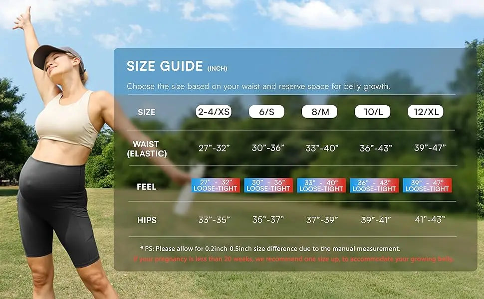 BellyGuard Maternity Active Yoga Shorts ATHLEXES