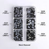 GlamCrystal 1540Pcs Hotfix Glass Rhinestones Set SS6-SS30 ATHLEXES