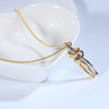 Lovers' Embrace Hugging Choker Necklace Jewelry ATHLEXES
