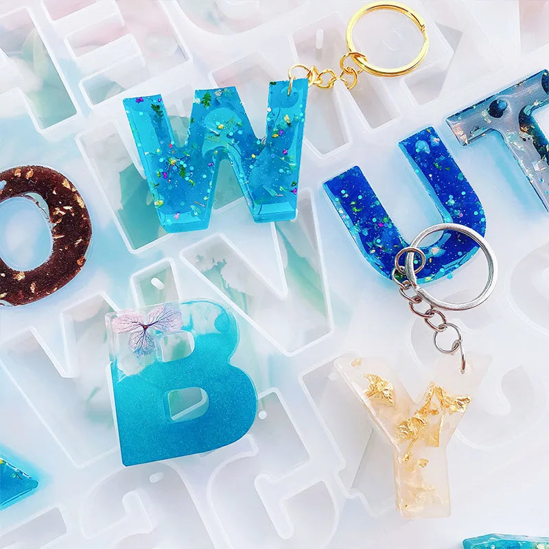 ChicLetter Epoxy Resin Mold for Custom Jewelry ATHLEXES