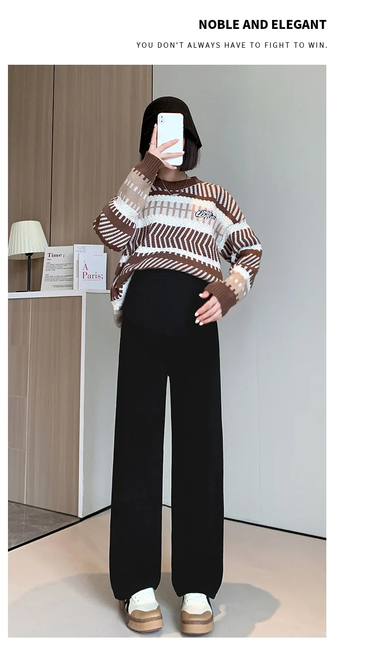 ChicComfort Maternity Wide Leg Trousers ATHLEXES