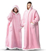 CozySleeve Oversized Flannel Hoodie Blanket for All Seasons ATHLEXES