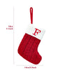 Festive Knitted Christmas Letter Stockings 2024 ATHLEXES