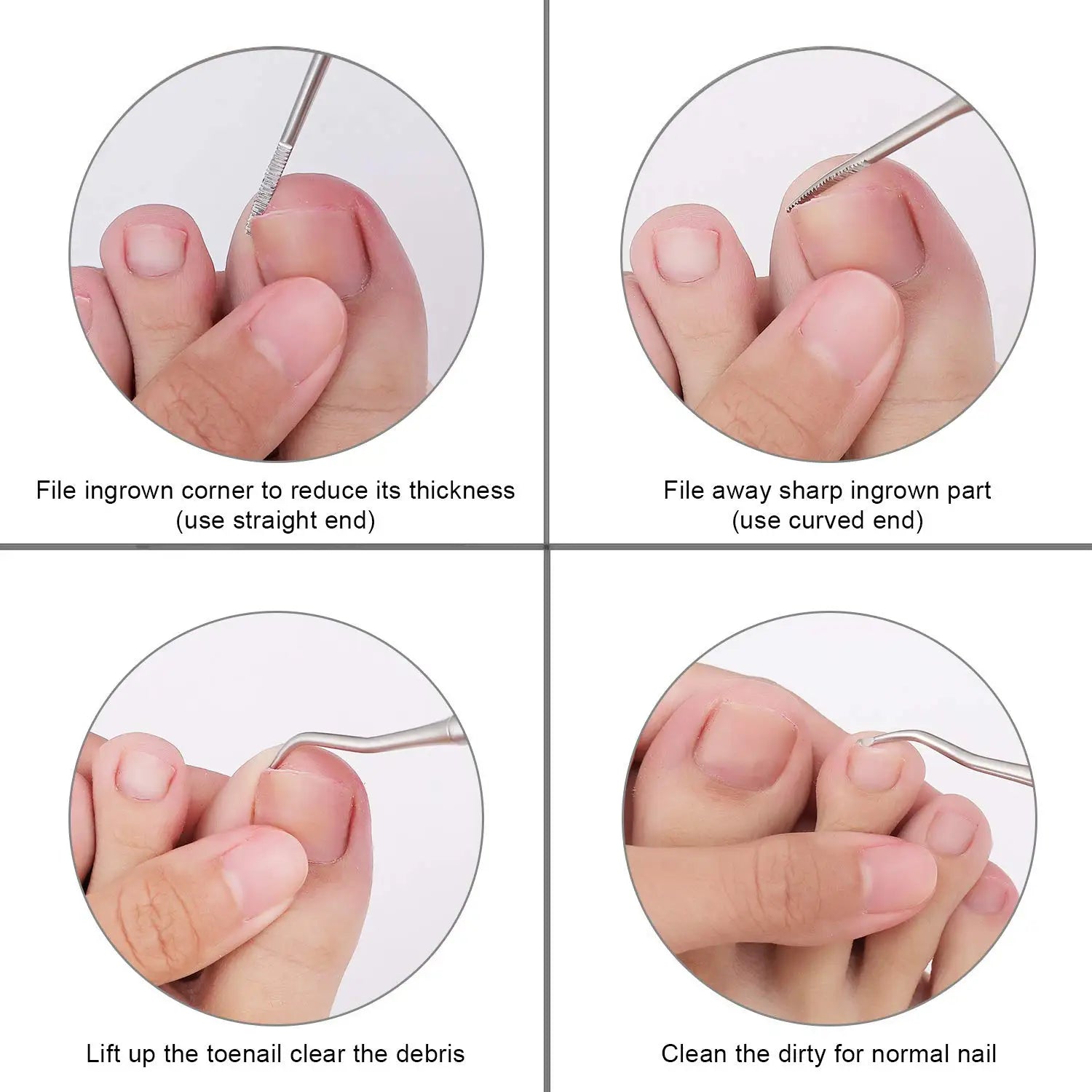 Precision Podiatrist Toenail Clipper for Thick Nails ATHLEXES