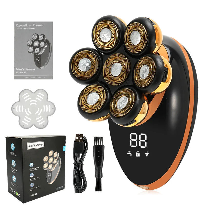 Men's 7D Luxe Electric Shaver & Grooming Kit ATHLEXES