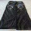 Retro Spliced Denim Trousers for Trendy Couples ATHLEXES