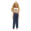 Curvy Barbie Fashion Set with T-Shirt and Pants ATHLEXES