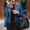 ChicMoto Women's Faux Leather Biker Jacket ATHLEXES