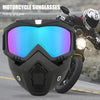 Ultimate UV400 Motorcycle Goggles with Mouthpiece ATHLEXES