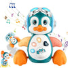Musical Penguin Interactive Crawling Toy ATHLEXES