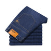 Classic Fit Plus Size Men's Denim Trousers ATHLEXES