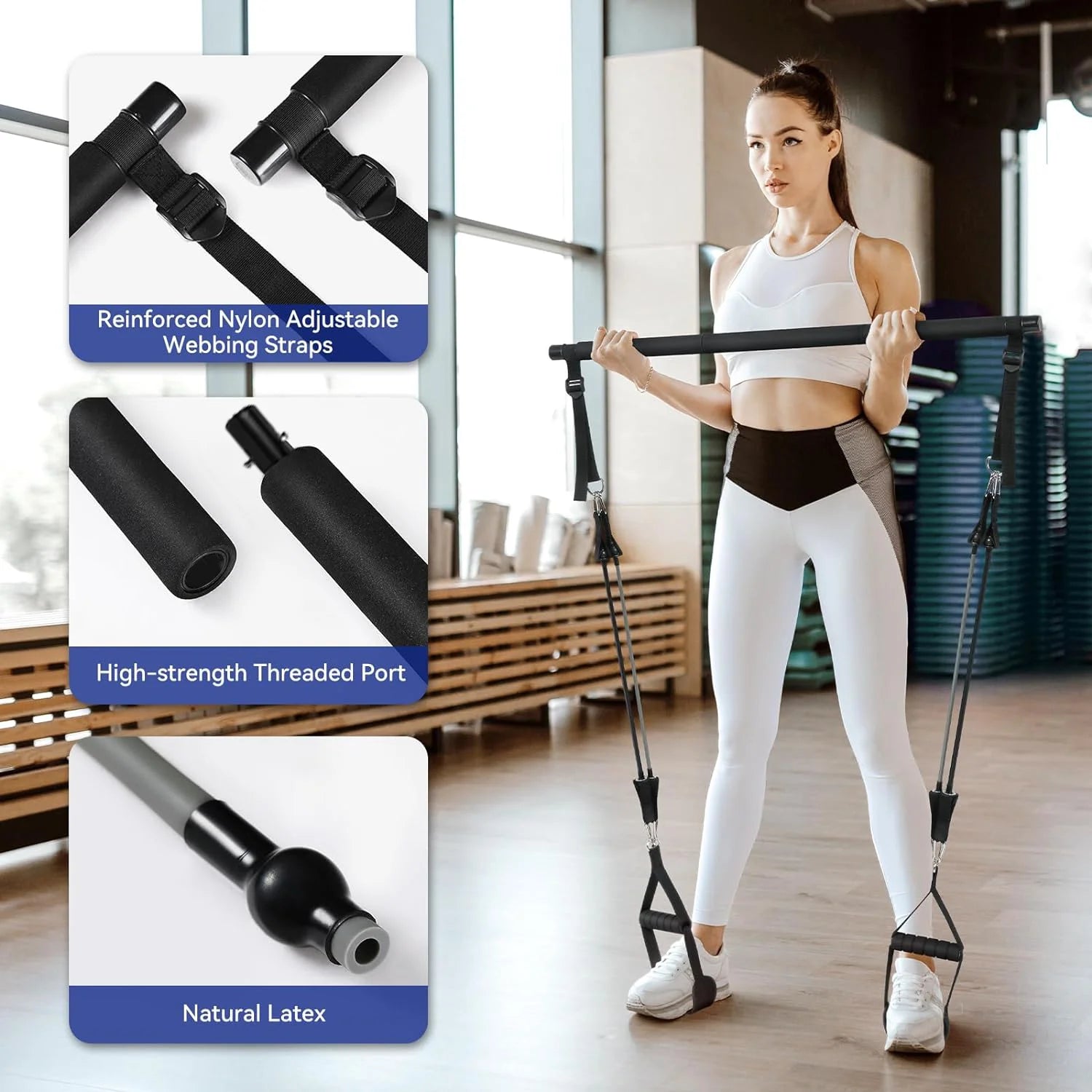 Pilates Power Pack: Portable Resistance Kit ATHLEXES