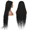Luxe Box Braid Lace Wig with Baby Hair 30 Inch ATHLEXES