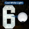 Radiant 4FT DIY Light Up Numbers for Celebrations ATHLEXES