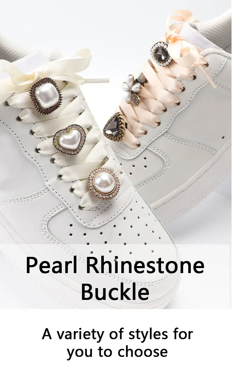 GlamourGem Flower Rhinestone Shoelace Charms ATHLEXES