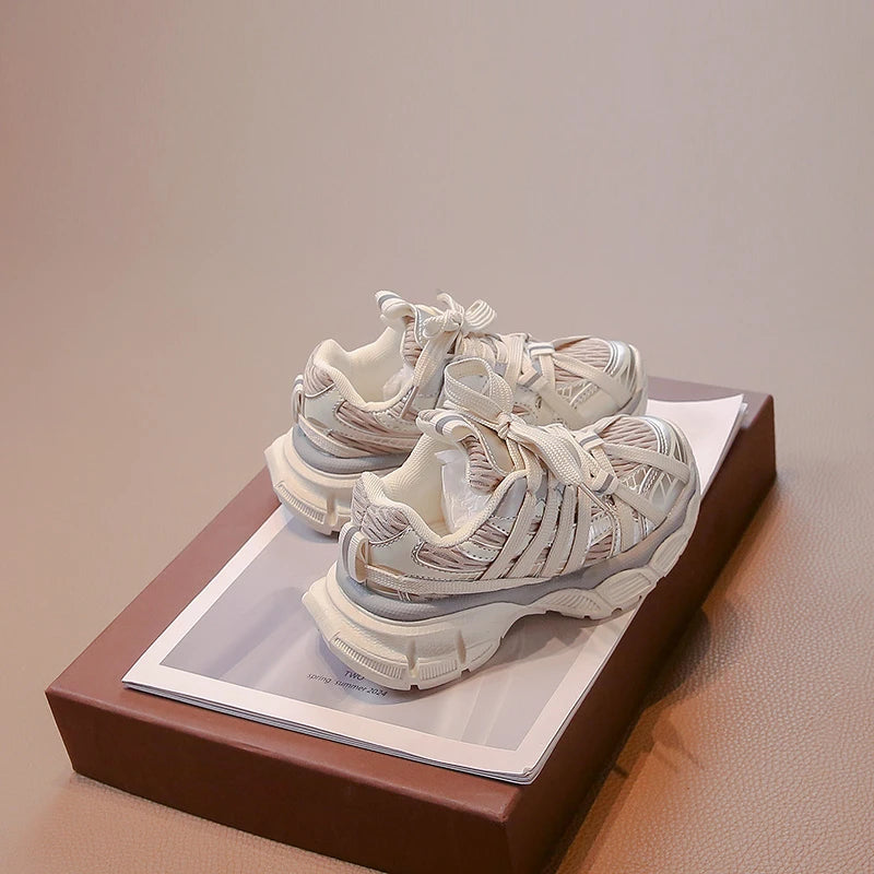 Chunky Kids' Basketball Sneakers 2024 - Breathable Style ATHLEXES