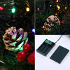 Lifeideas Cordless LED Christmas Wreath Decoration ATHLEXES