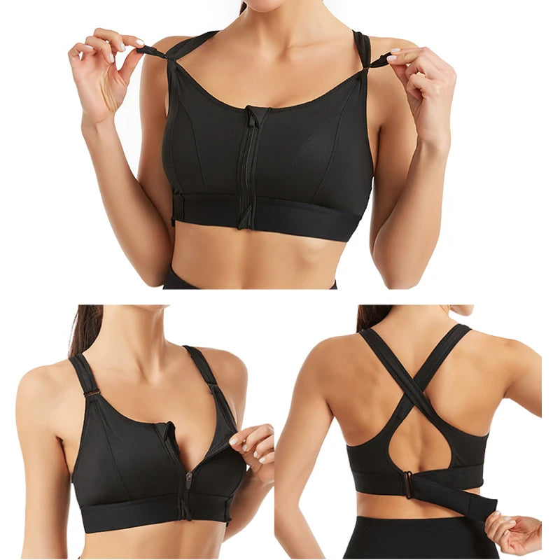 ZenFlex Plus Size Sports Bra Crop Top ATHLEXES