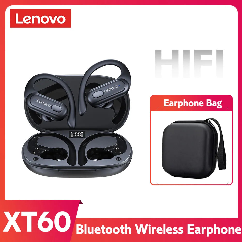 Lenovo ERAZER XT60 HiFi Sports Wireless Earbuds ATHLEXES