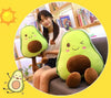 Plush Avocado Delightful Round Doll Cushion Toy ATHLEXES