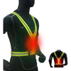 Cycling Illuminated Safety Vest for Night Visibility ATHLEXES