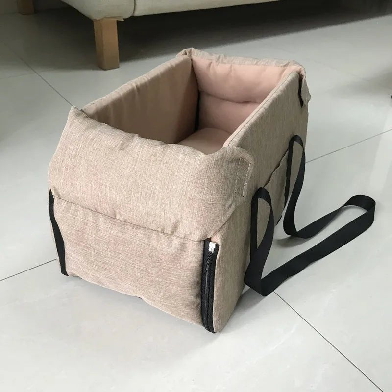 Dog Car Seat Bed Car Central Dog Car Seat Bed Portable Dog Carrier for Small Dogs Cats Safety Travel Bag Dog Accessories ATHLEXES