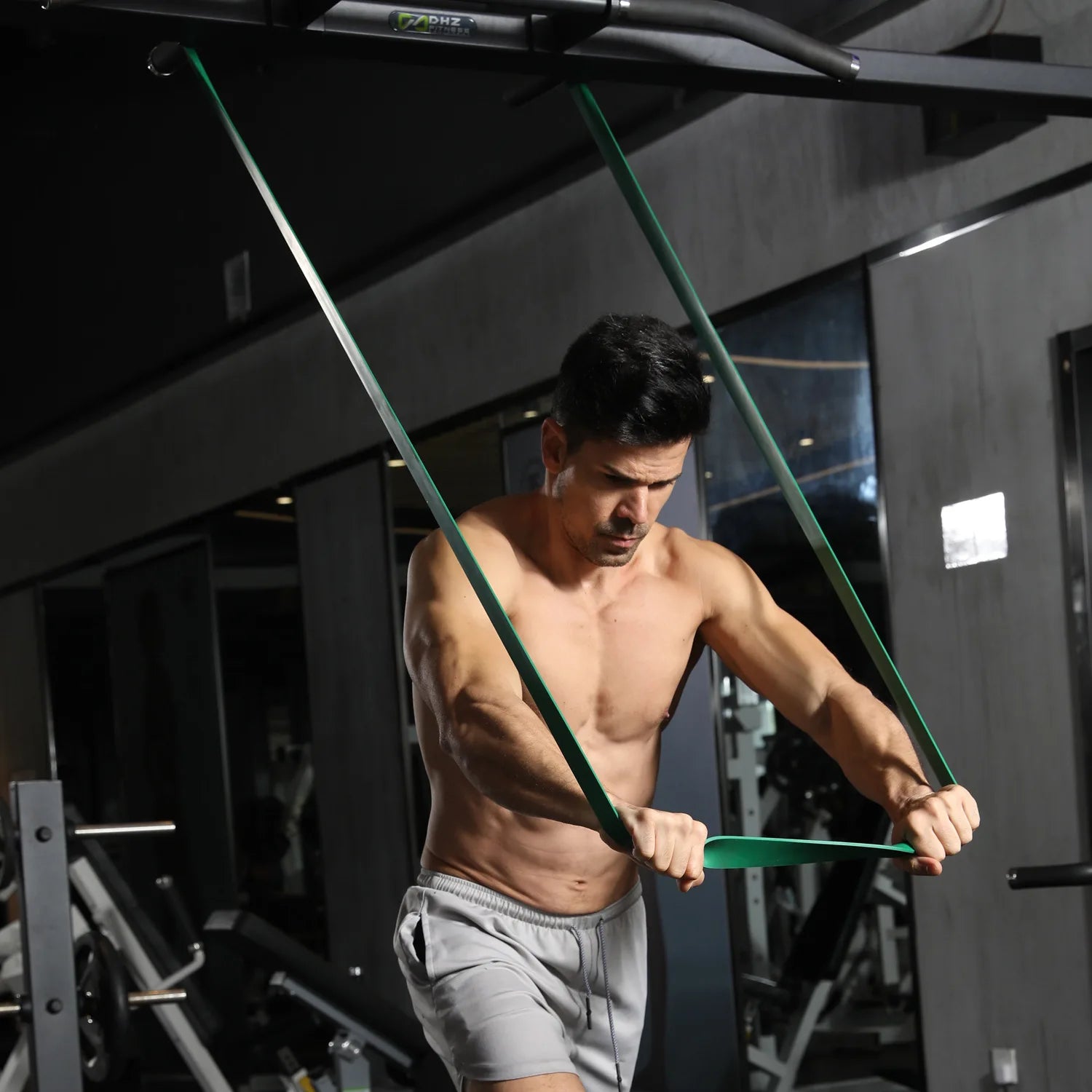 ProFlex 20-230lbs Resistance Band Set for Training ATHLEXES