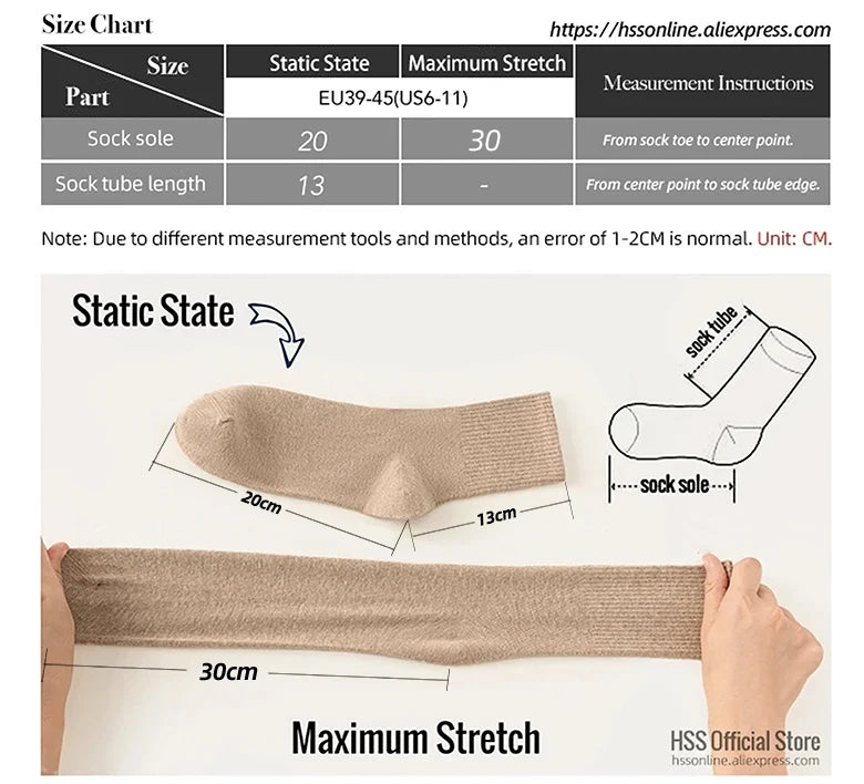 HSS Premium Combed Cotton Dress Socks Set ATHLEXES