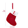 Festive Knitted Christmas Letter Stockings 2024 ATHLEXES