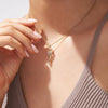 Hugging Pendant Choker Necklace for Couples ATHLEXES