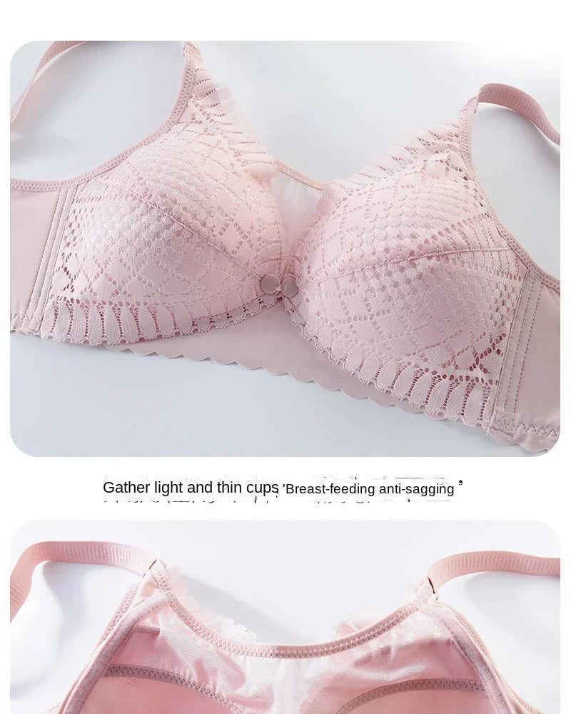 ComfortFit Front Button Maternity Nursing Bra ATHLEXES
