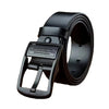 Luxury Cowhide Men's Belt with Metal Alloy Buckle ATHLEXES
