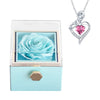 Eternal Love Rose Necklace Gift Set in Luxurious Box ATHLEXES