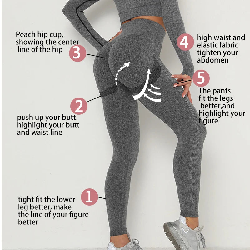 Scrunch Butt Lifting Yoga Pants ATHLEXES