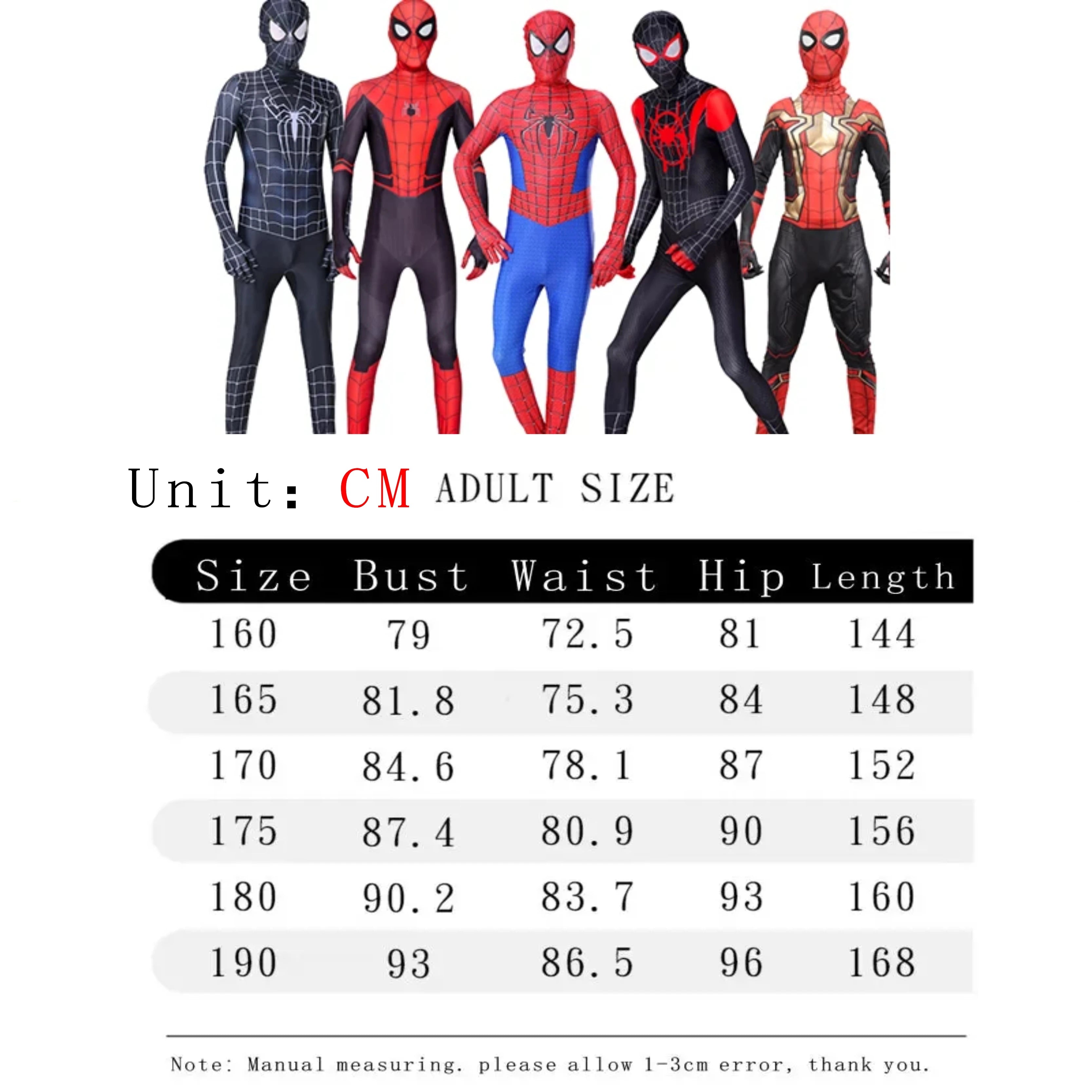 Heroic Spidey Suit: Adult Superhero Bodysuit ATHLEXES